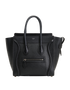 Micro Luggage, &pound;650, Handbags, Black, Leather, Front view